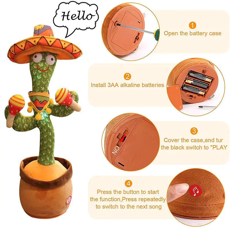 "Wiggle & Giggle Cactus"