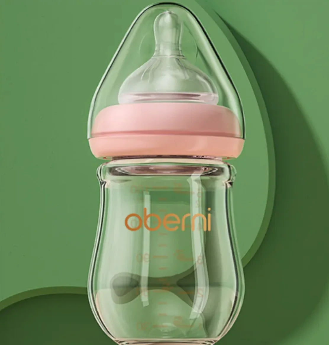 Wide Bore Glass Baby Bottle for Newborns - 120ml and 150ml